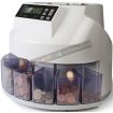 Safescan 1250 Contadora y Clasificadora de Monedas - 220 Monedas por Minuto - Capacidad hasta 500 Monedas