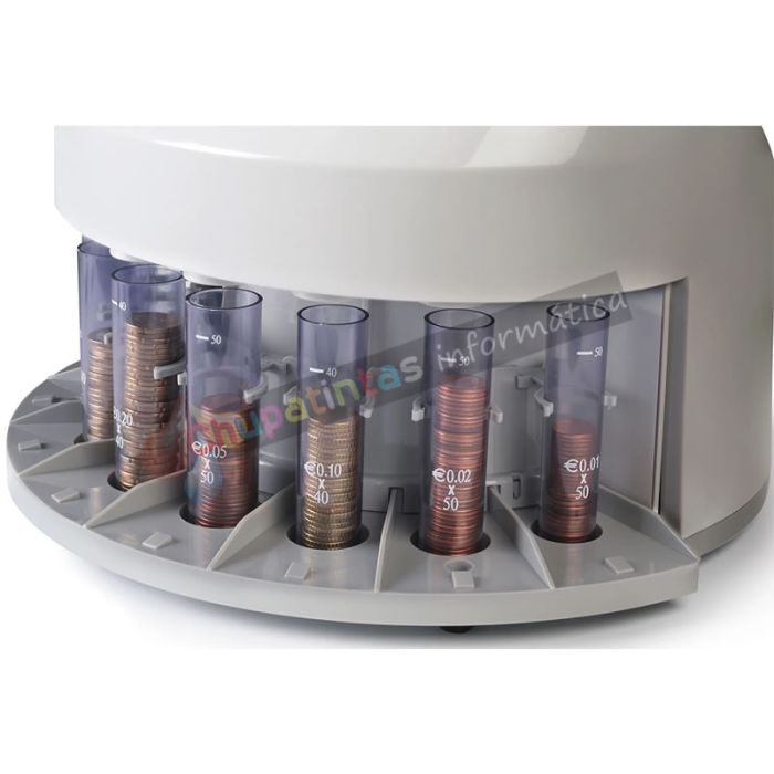 Safescan 1250 Contadora y Clasificadora de Monedas - 220 Monedas por Minuto - Capacidad hasta 500 Monedas-4