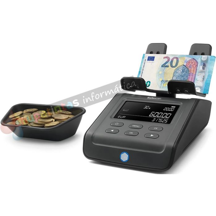 Safescan 6175 Balanza Contadora de Dinero - Cuenta Billetes y Monedas por su Peso - También Artículos no Monetarios-1