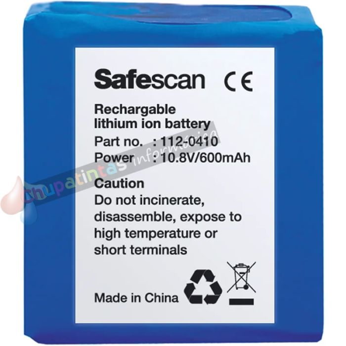 Safescan LB-105 Batería Recargable para Detector de Billetes Falsos-1