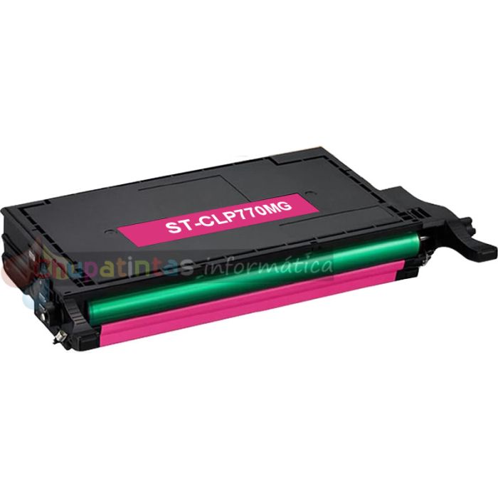 Samsung CLP770/CLP775 Magenta Cartucho de Tóner Genérico - Reemplaza CLT-M6092S/SU348A-1