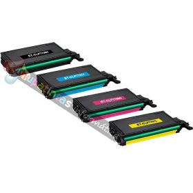 Samsung CLP770/CLP775 Pack de 4 Cartuchos de Toner Genéricos