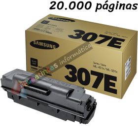Samsung MLT-D307E Negro Cartucho de Tóner Original - SV058A
