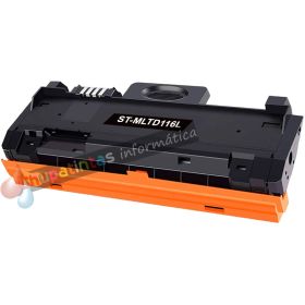 Samsung MLT-D116L/MLT-D116S V3 Negro Cartucho de Tóner Genérico - Reemplaza SU828A/SU840A-1