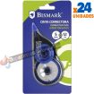 Bismark Cinta Correctora 5mm x 12m - Cuerpo Transparente - Forma Ergonomica