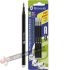 Bismark Fix Pack de 3 Recambios para Bolígrafo Borrable - Punta Fina 0.7mm - Color Negro