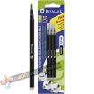 Bismark Fix Pack de 3 Recambios para Boligrafo Borrable - Punta Fina 0.7mm - Color Negro