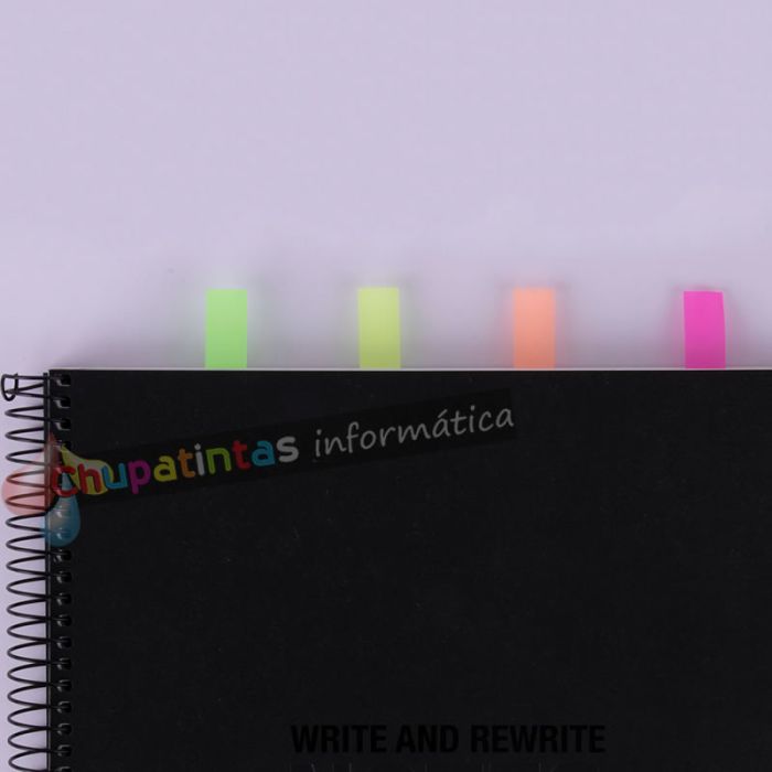 Apli Índices Adhesivos Film Zigzag 45x12mm 4 Dispensadores de 40 Índices-3