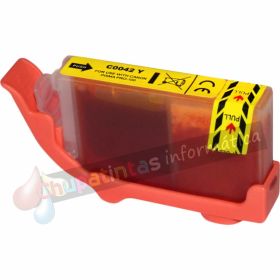 Canon CLI42 Amarillo Cartucho de Tinta Genérico - Reemplaza 6387B001