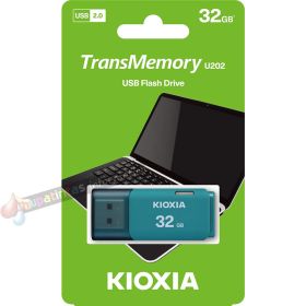 Kioxia TransMemory U202 Memoria USB 2.0 32GB (Pendrive) Azul-13