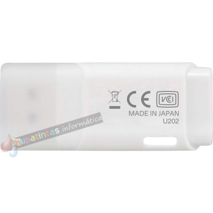 Kioxia TransMemory U202 Memoria USB 2.0 64GB (Pendrive) Blanco-2
