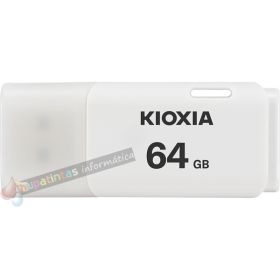 Kioxia TransMemory U202 Memoria USB 2.0 64GB (Pendrive) Blanco-1