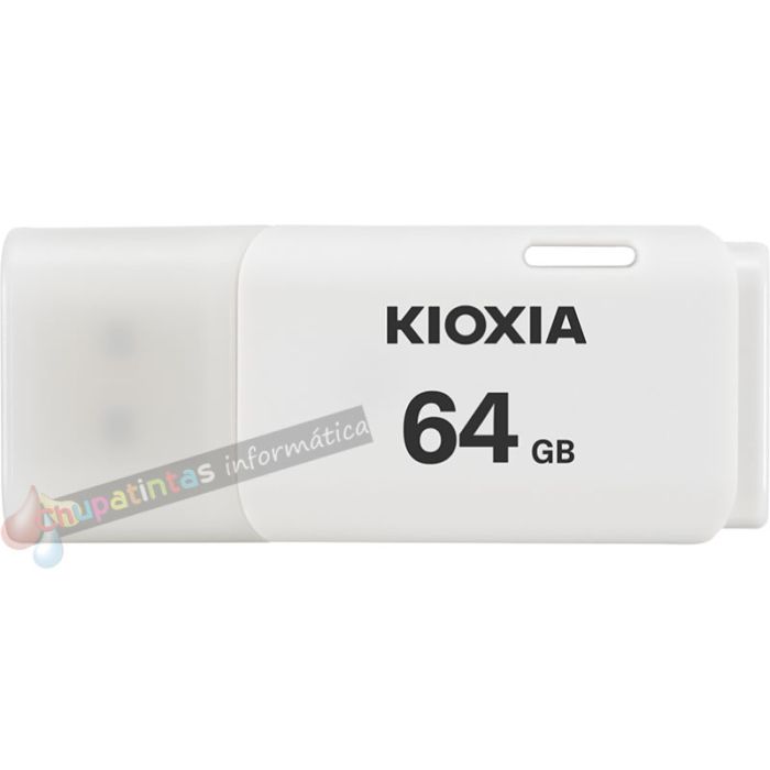 Kioxia TransMemory U202 Memoria USB 2.0 64GB (Pendrive) Blanco-1