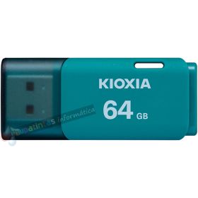 Kioxia TransMemory U202 Memoria USB 2.0 64GB (Pendrive) Azul-1