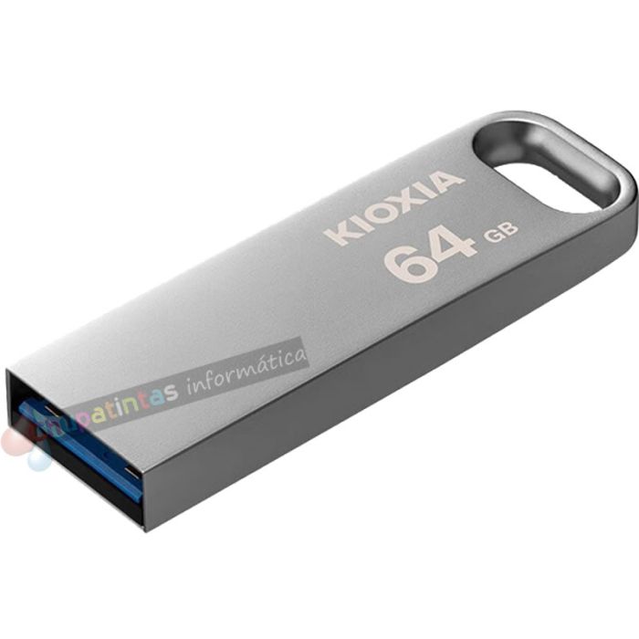 Kioxia TransMemory U366 Memoria USB 3.2 64GB - Cuerpo Metálico (Pendrive)-3