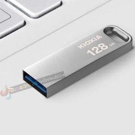 Kioxia TransMemory U366 Memoria USB 3.2 128GB - Cuerpo Metálico (Pendrive)-3