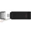 Kingston DataTraveler 70 Memoria USB Tipo C 128GB - USB-C 3.2 Gen 1 - Con Tapa - Color Negro (Pendrive)