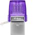 Kingston DataTraveler microDuo 3C Memoria USB-A + USB-C 64GB 3.2 Gen 1 - Velocidad de Lectura 200 MB/s - (Pendrive)-1