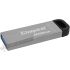 Kingston DataTraveler Kyson Memoria USB 256GB - 3.2 Gen 1 - 200 MB/s en Lectura - Diseño Metálico - Color Plata (Pendrive)-2