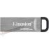 Kingston DataTraveler Kyson Memoria USB 256GB - 3.2 Gen 1 - 200 MB/s en Lectura - Diseño Metálico - Color Plata (Pendrive)-1