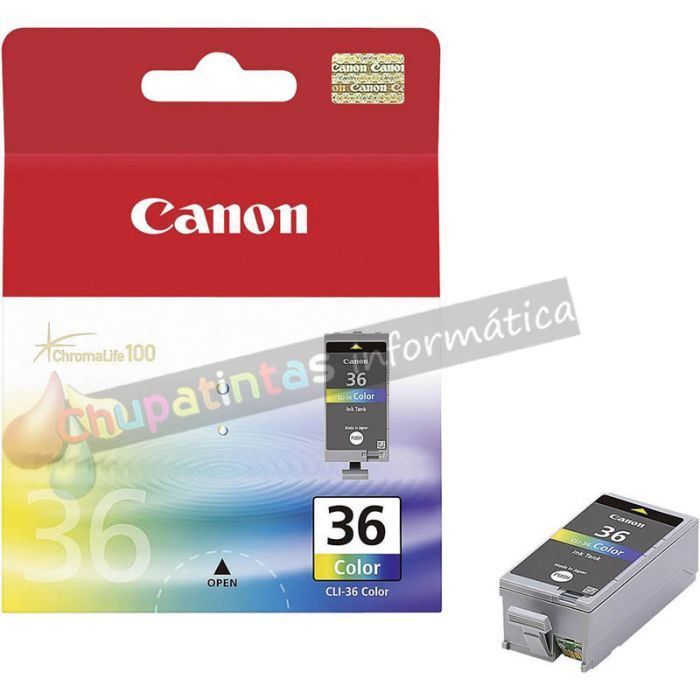 Canon CLI36 Color Cartucho de Tinta Original - 1511B001