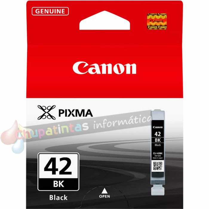 Canon CLI42 Negro Cartucho de Tinta Original - 6384B001-1