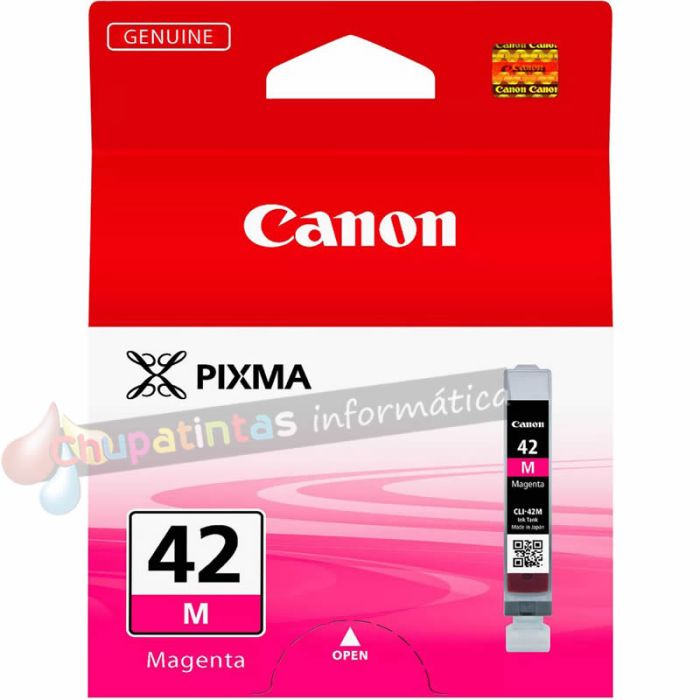Canon CLI42 Magenta Cartucho de Tinta Original - 6386B001-1