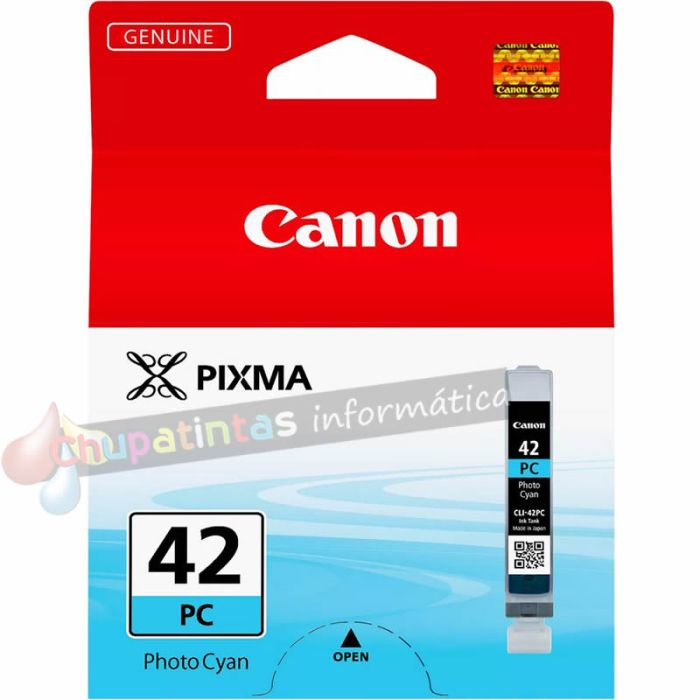 Canon CLI42 Cian Foto Cartucho de Tinta Original - 6388B001-1