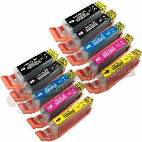 Canon PGI520/CLI521 Pack de 10 Cartuchos de Tinta Genéricos