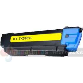 KYOCERA TK590 COMPATIBLE TÓNER AMARILLO