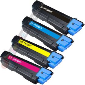 KYOCERA TK590 COMPATIBLE TÓNER PACK AHORRO 4 CARTUCHOS