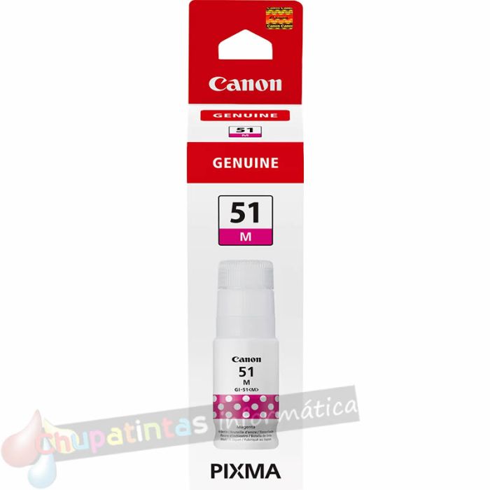 Canon GI51 Magenta Botella de Tinta Original - GI51M/4547C001-1