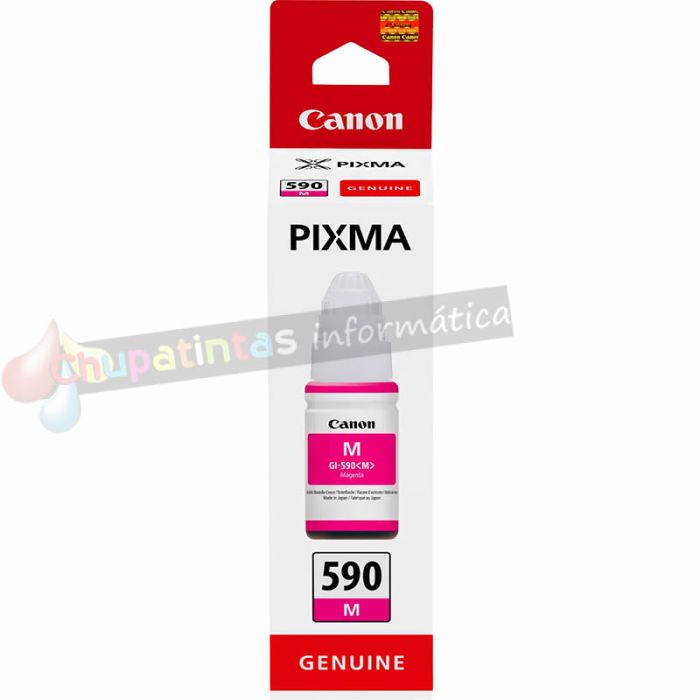 Canon GI590 Magenta Botella de Tinta Original - GI590M/1605C001-1