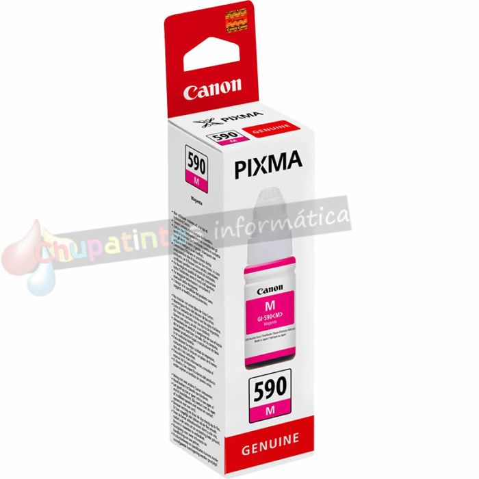 Canon GI590 Magenta Botella de Tinta Original - GI590M/1605C001-2