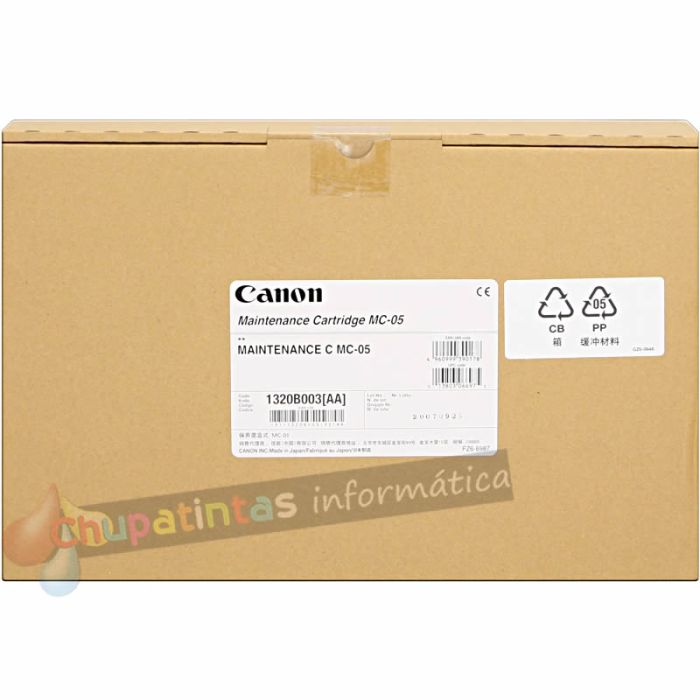 Canon MC05 Kit de Mantenimiento Original - 1320B003-2