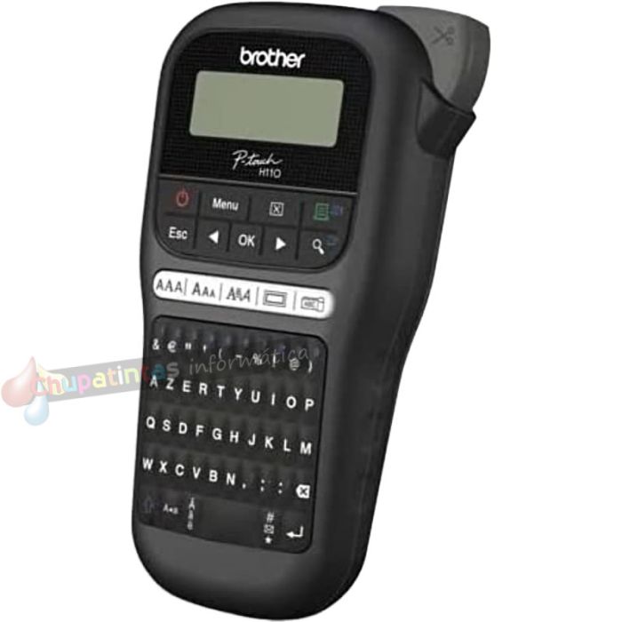 Brother PT-H110 Rotuladora Electrónica Portátil - Pantalla LCD - 253 Símbolos - Velocidad 20mms - Negro-2