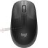 Logitech M190 Full Size Ratón Inalámbrico USB 1000dpi - 3 Botones - Gran Tamaño - Uso Ambidiestro - Color Negro/Gris Oscuro-1