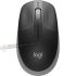 Logitech M190 Full Size Ratón Inalámbrico USB 1000dpi - 3 Botones - Gran Tamaño - Uso Ambidiestro - Color Negro/Gris Claro