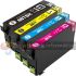 EPSON 407XL Pack Ahorro 4 Cartuchos de Tinta Genéricos