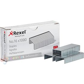 Rexel Caja de 1000 Grapas 24/6 - Hasta 20 Hojas - Acero de Alta Calidad - Patilla de 6mm