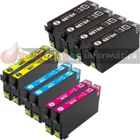 EPSON 407 Pack Ahorro 10 Cartuchos de Tinta Genéricos