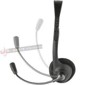 Trust Primo Chat Auriculares con Microfono - Control de Volumen - Diadema Ajustable - Jack 3.5mm - Color Negro-3