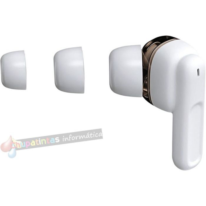 Mars Gaming MHIB Auriculares Gaming - Bluetooth 5.1 TWS - hasta 16h - Táctiles - Cancelación de Ruido - IPX4 - Color Blanco-4