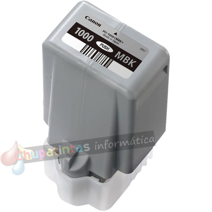 Canon PFI1000 Negro Mate Cartucho de Tinta Original - PFI1000MBK/0545C001-2