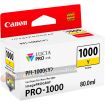 Canon PFI1000 Amarillo Cartucho de Tinta Original - PFI1000Y/0549C001