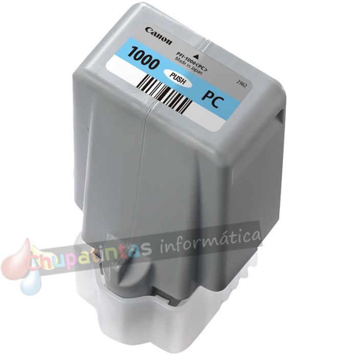 Canon PFI1000 Cian Photo Cartucho de Tinta Original - PFI1000PC/0550C001-2
