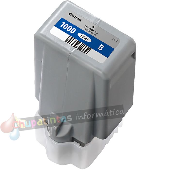 Canon PFI1000 Blue Cartucho de Tinta Original - PFI1000B/0555C001-2