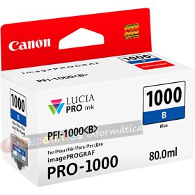 Canon PFI1000 Blue Cartucho de Tinta Original - PFI1000B/0555C001-1