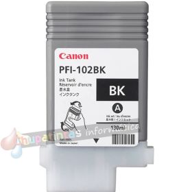 Canon PFI102 Negro Cartucho de Tinta Original - 0895B001-1