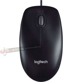 Logitech M90 Ratón USB 1000dpi - 3 Botones - Uso Ambidiestro - Color Negro-1